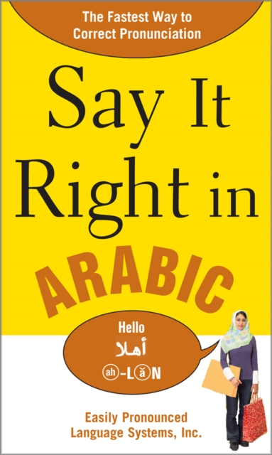 Book Cover for Say It Right in Arabic by EPLS