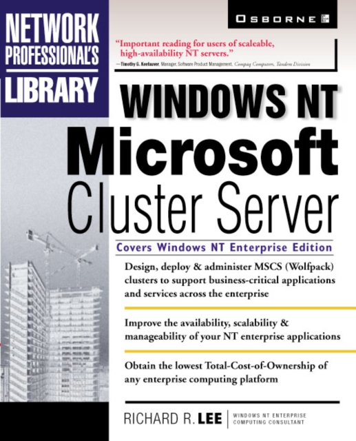 Book Cover for Windows NT Microsoft Cluster Server by Richard Lee