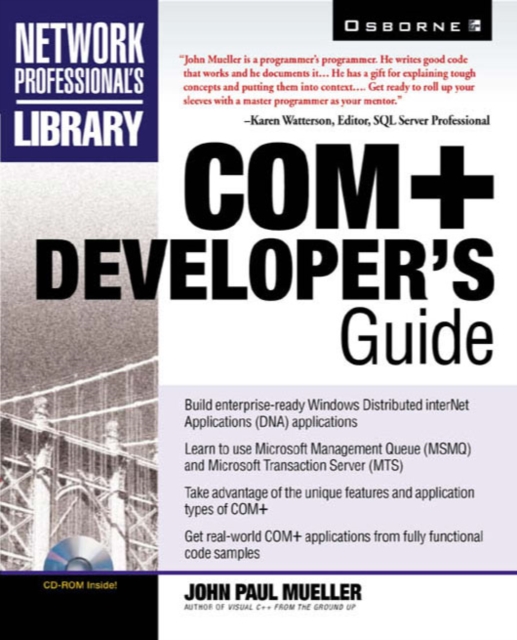 Book Cover for COM+ Developer's Guide by John Mueller