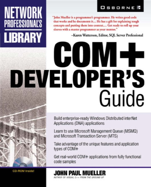 Book Cover for COM+ Developer's Guide by Mueller, John