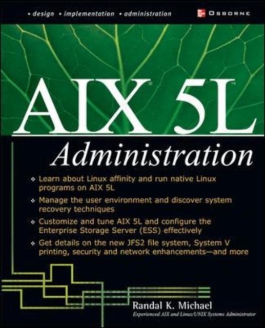 Book Cover for AIX 5L Administration by Randal K. Michael