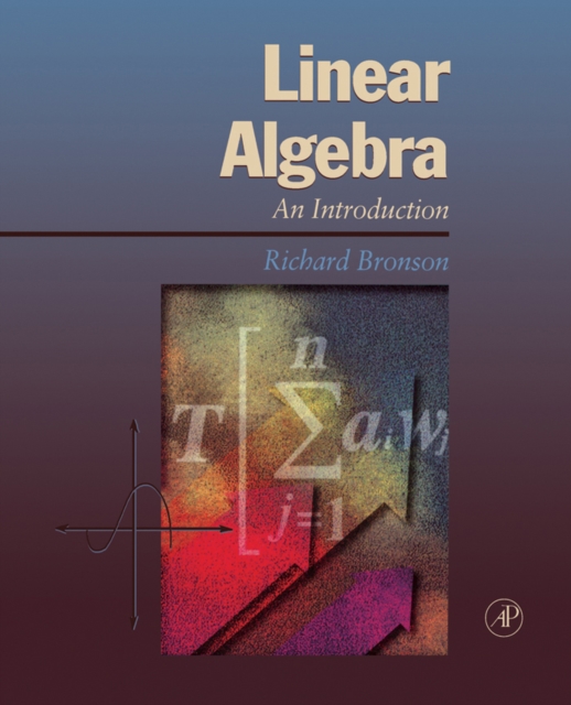 Book Cover for Linear Algebra by Richard Bronson