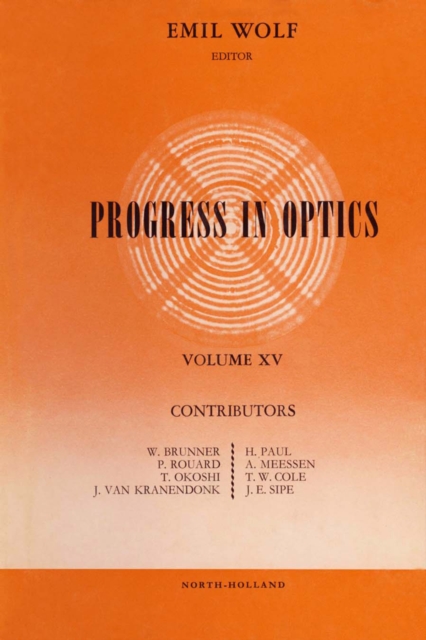 Book Cover for Progress in Optics by Brian Evans