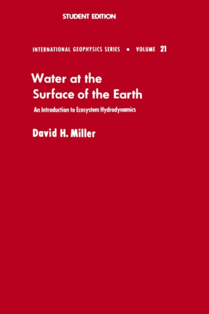 Book Cover for Water at the Surface of Earth by David M. Miller