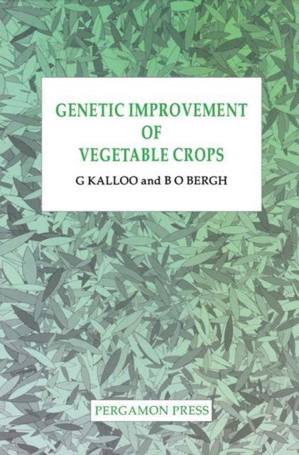 Book Cover for Genetic Improvement of Vegetable Crops by 