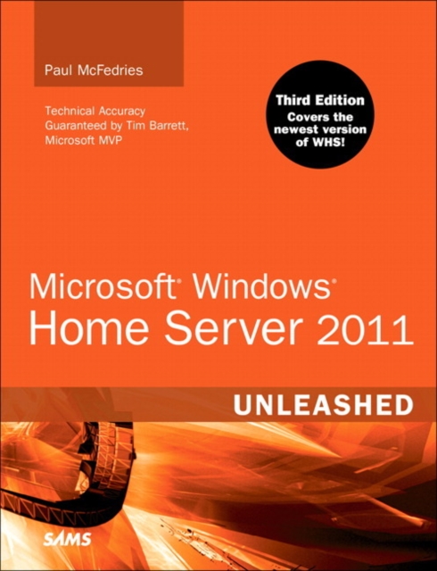 Book Cover for Microsoft Windows Home Server 2011 Unleashed by Paul McFedries