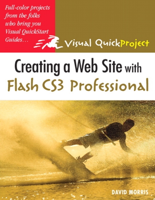 Book Cover for Creating a Web Site with Flash CS3 Professional by David Morris