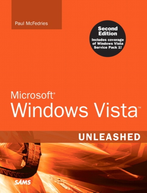 Book Cover for Microsoft Windows Vista Unleashed by Paul McFedries