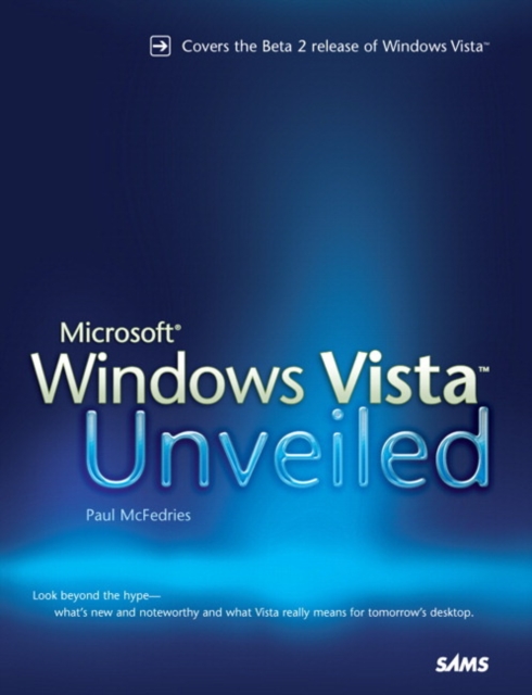 Book Cover for Microsoft Windows Vista Unveiled by Paul McFedries