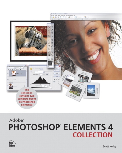 Book Cover for Adobe Photoshop Elements 4 Collection by Scott Kelby