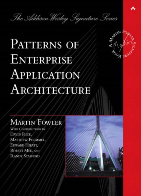 Book Cover for Patterns of Enterprise Application Architecture by Fowler, Martin