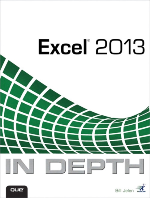 Book Cover for Excel 2013 In Depth by Bill Jelen