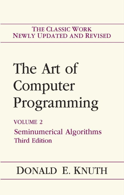 Book Cover for Art of Computer Programming, Volume 2 by Donald E. Knuth