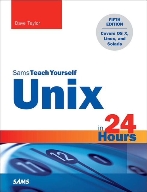 Book Cover for Unix in 24 Hours, Sams Teach Yourself by Dave Taylor