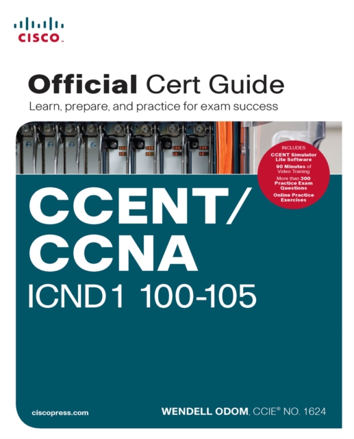 Book Cover for CCENT/CCNA ICND1 100-105 Official Cert Guide by Wendell Odom