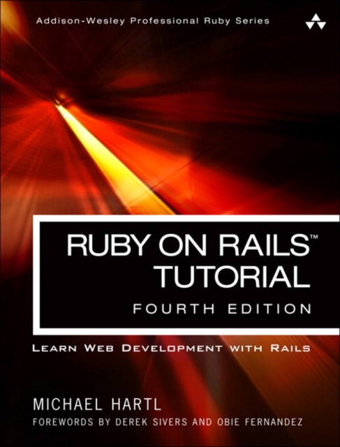 Book Cover for Ruby on Rails Tutorial by Michael Hartl