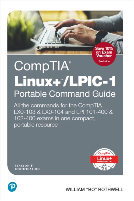 Book Cover for CompTIA Linux+/LPIC-1 Portable Command Guide by William Rothwell