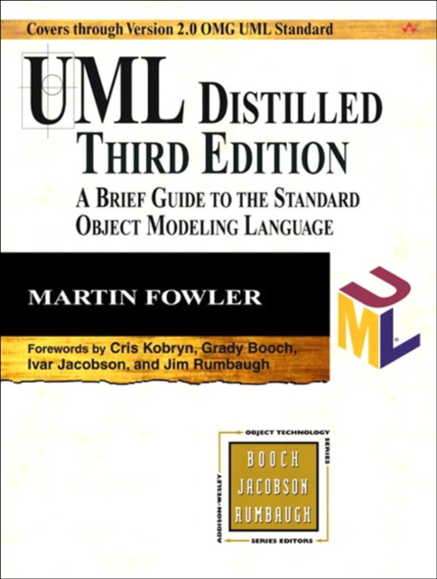 Book Cover for UML Distilled by Fowler, Martin