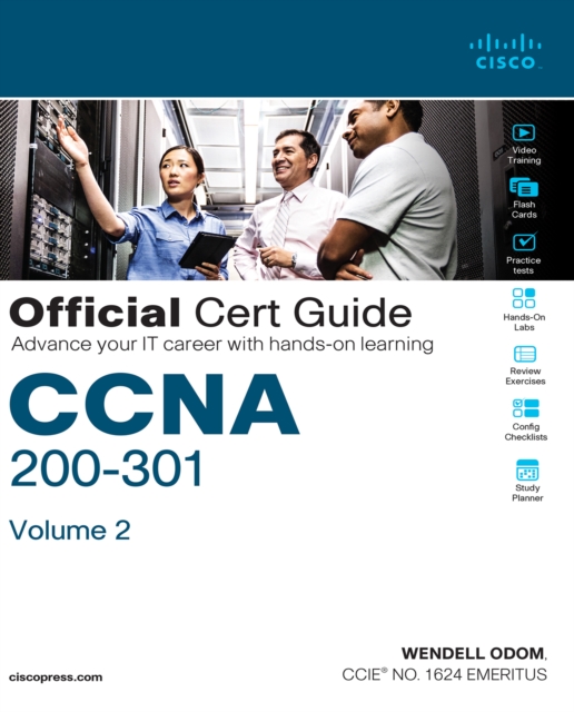 Book Cover for CCNA 200-301 Official Cert Guide, Volume 2 by Wendell Odom