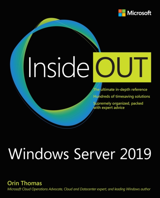 Book Cover for Windows Server 2019 Inside Out by Orin Thomas