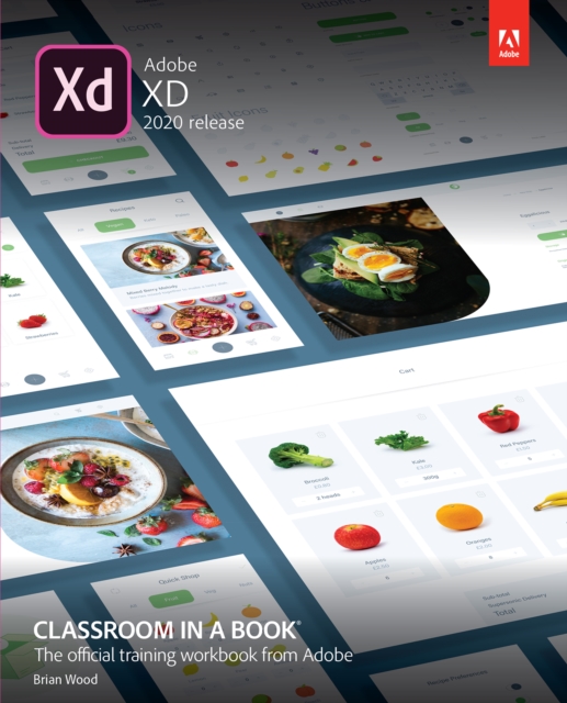 Book Cover for Adobe XD Classroom in a Book (2020 release) by Brian Wood