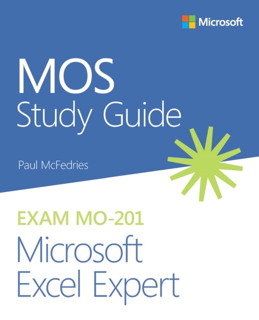 Book Cover for MOS Study Guide for Microsoft Excel Expert Exam MO-201 by Paul McFedries