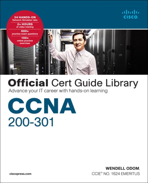 Book Cover for CCNA 200-301 Official Cert Guide Library by Wendell Odom