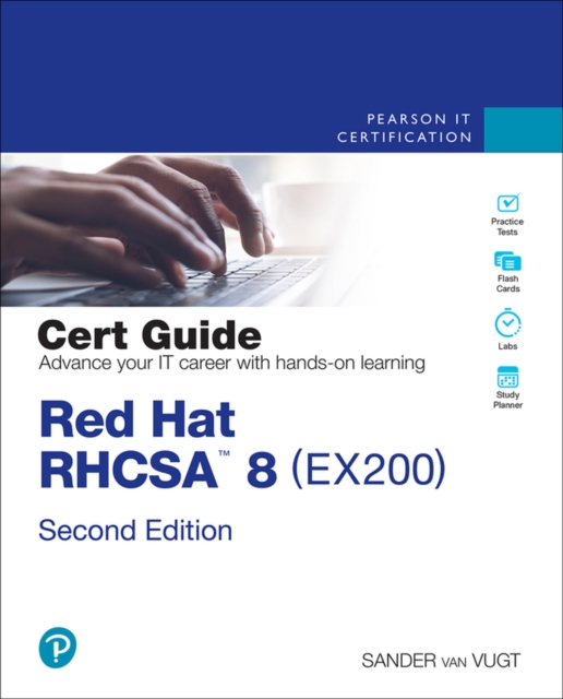 Book Cover for Red Hat RHCSA 8 Cert Guide by Sander van Vugt