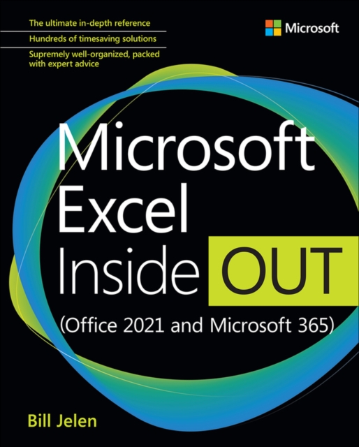 Book Cover for Microsoft Excel Inside Out (Office 2021 and Microsoft 365) by Bill Jelen