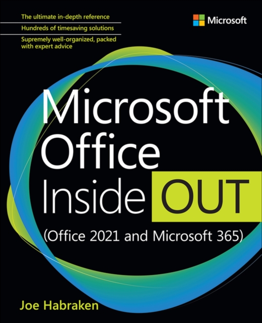 Book Cover for Microsoft Office Inside Out (Office 2021 and Microsoft 365) by Joe Habraken