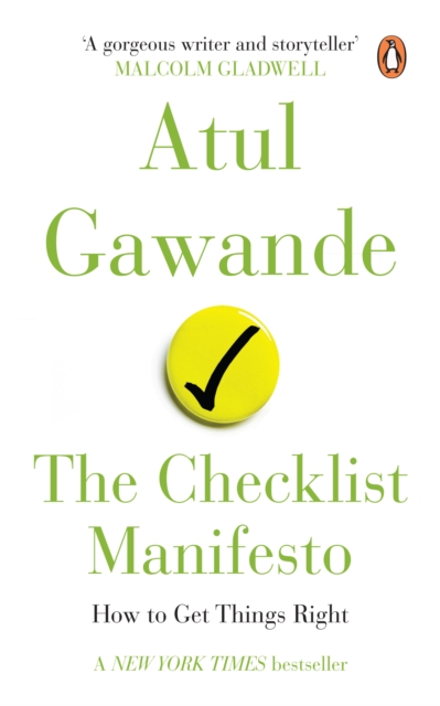 Book Cover for Checklist Manifesto by Gawande, Atul