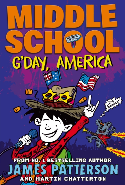 Book Cover for Middle School: G'day, America by Patterson, James