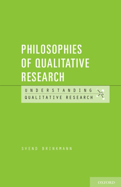 Book Cover for Philosophies of Qualitative Research by Svend Brinkmann