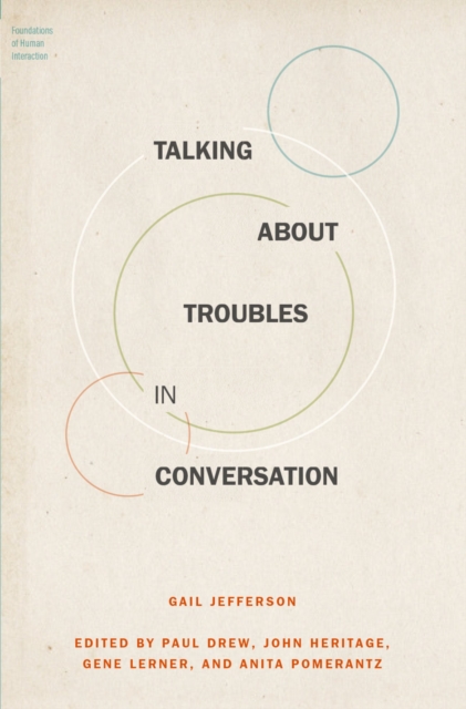 Book Cover for Talking About Troubles in Conversation by Gail Jefferson