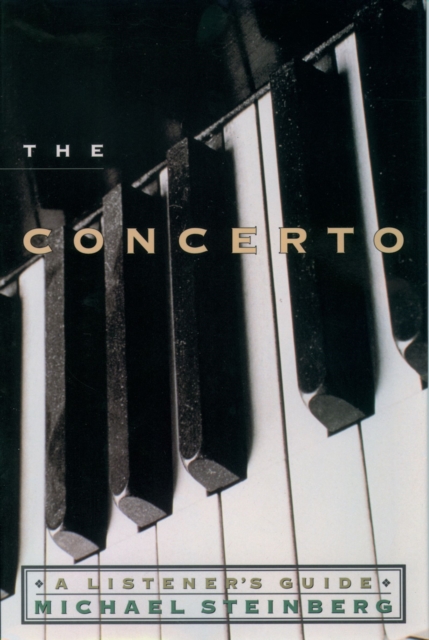 Book Cover for Concerto by Michael Steinberg