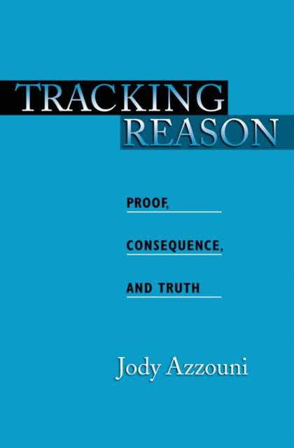 Book Cover for Tracking Reason by Azzouni, Jody