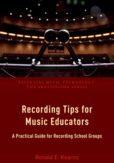 Book Cover for Recording Tips for Music Educators by Kearns, Ronald E.