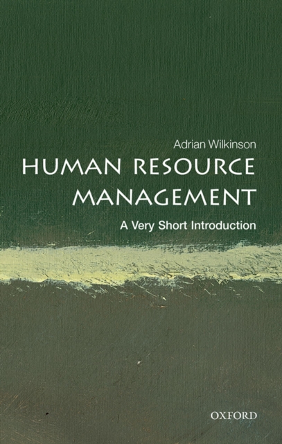 Book Cover for Human Resource Management: A Very Short Introduction by Wilkinson, Adrian