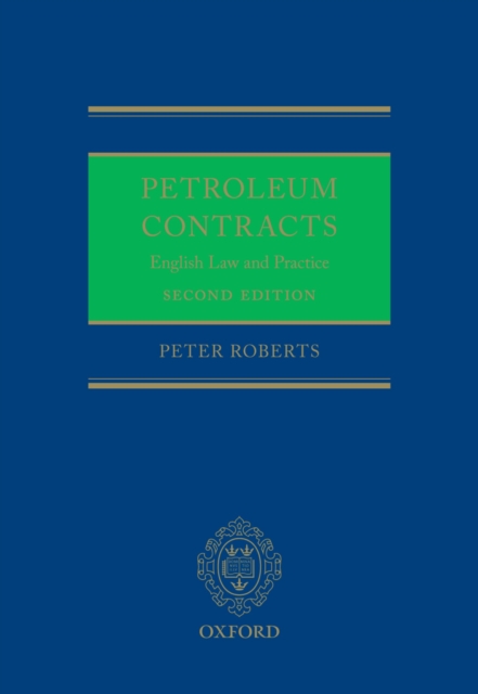 Book Cover for Petroleum Contracts by Peter Roberts