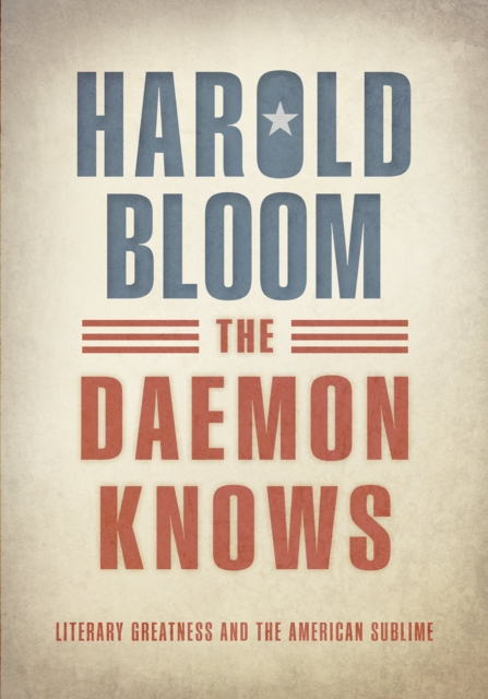 Book Cover for Daemon Knows by Harold Bloom