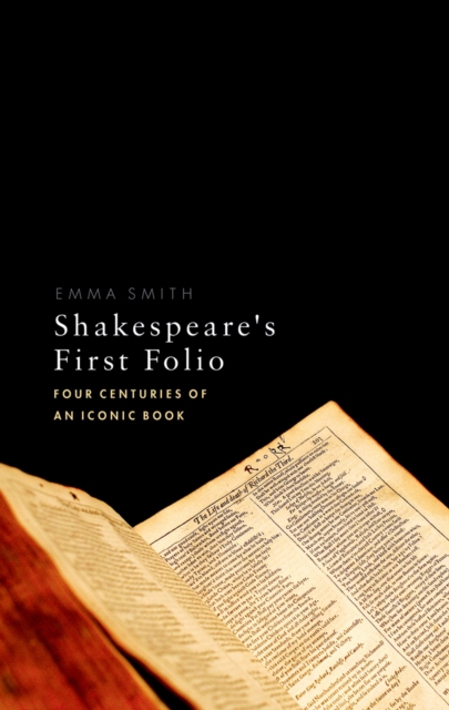 Book Cover for Shakespeare's First Folio by Emma Smith