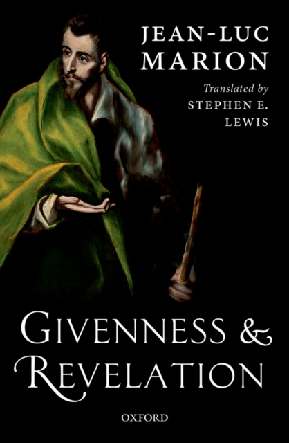 Book Cover for Givenness and Revelation by Marion, Jean-Luc