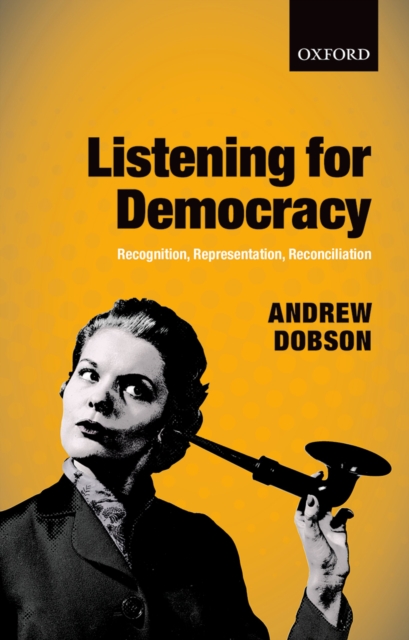 Book Cover for Listening for Democracy by Dobson, Andrew