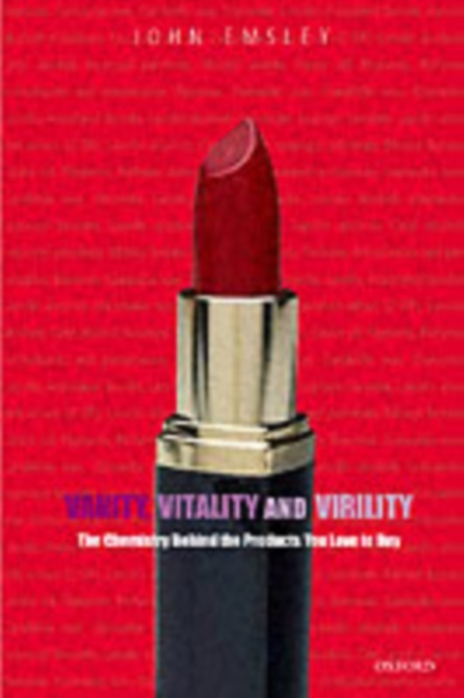 Book Cover for Vanity, Vitality, and Virility by John Emsley