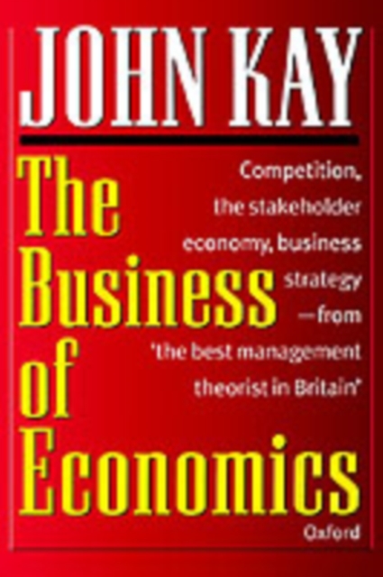 Book Cover for Business of Economics by John Kay