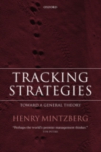 Book Cover for Tracking Strategies by Henry Mintzberg