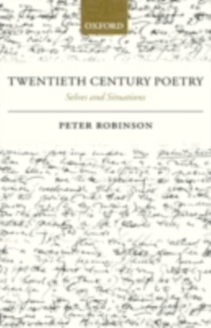 Book Cover for Twentieth Century Poetry by Peter Robinson