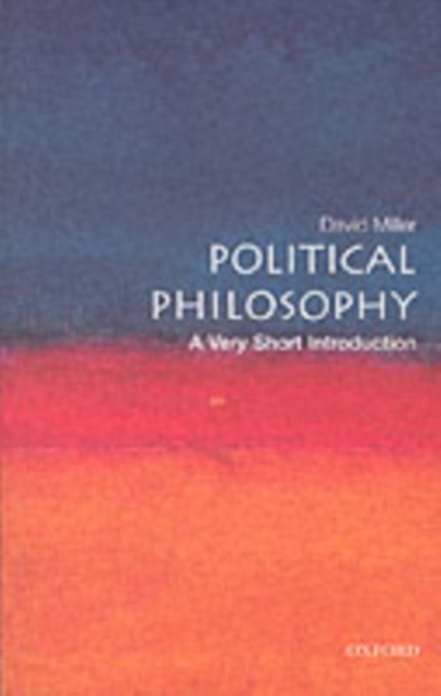 Book Cover for Political Philosophy: A Very Short Introduction by Miller, David