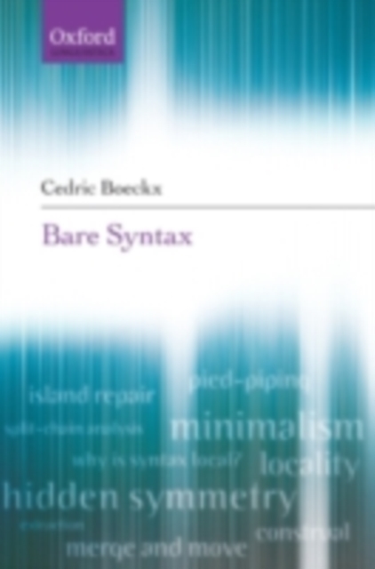 Book Cover for Bare Syntax by Cedric Boeckx