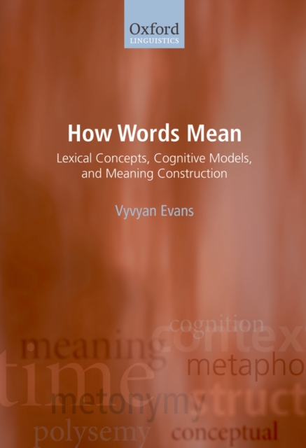 Book Cover for How Words Mean by Vyvyan Evans